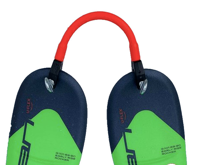 EDGIE WEDGIE Kids Ski Tip Connector by SKI TEACHING PRODUCTS Made in USA