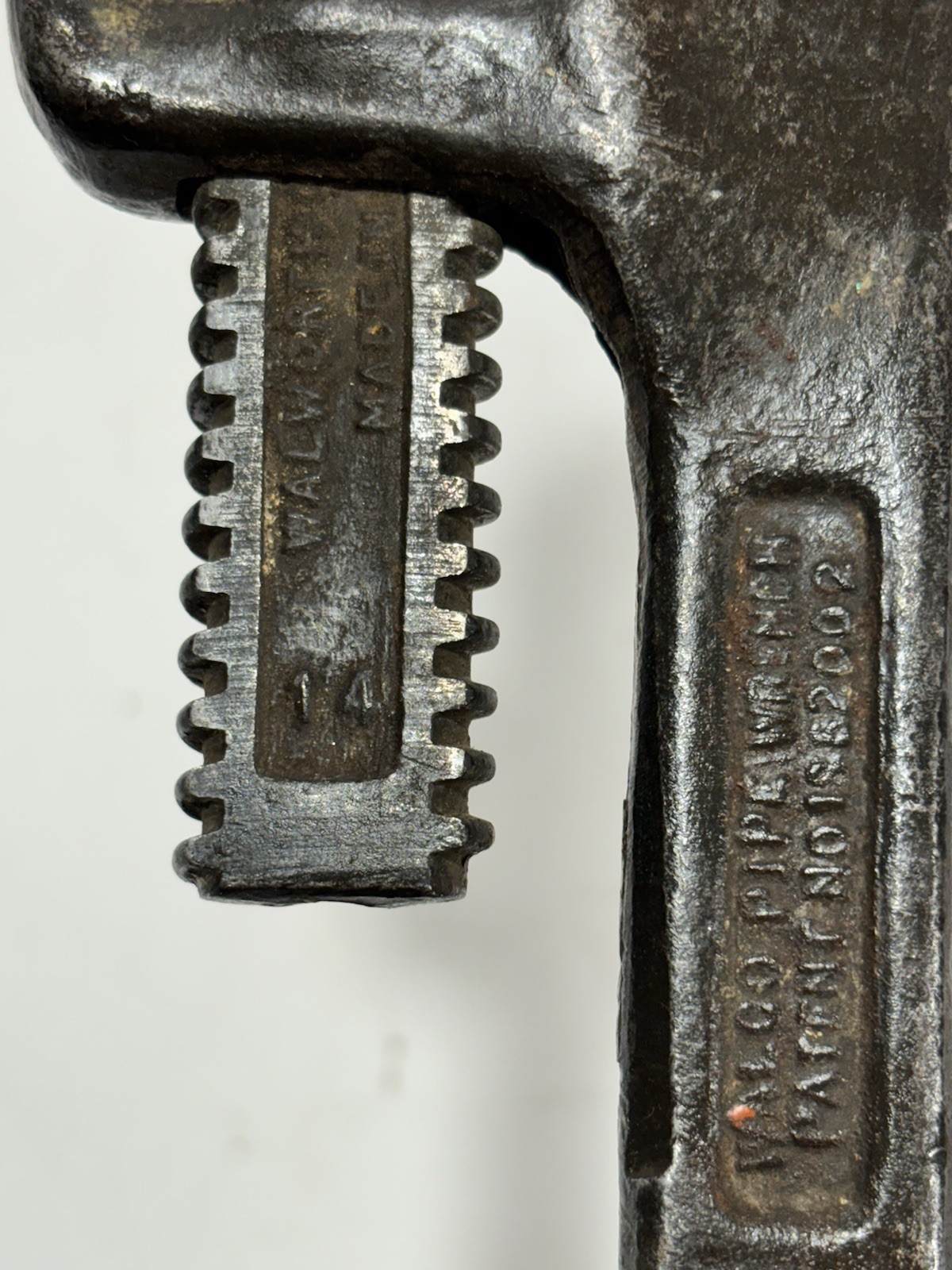 Vintage Walworth No. 14 Pipe/Monkey Wrench