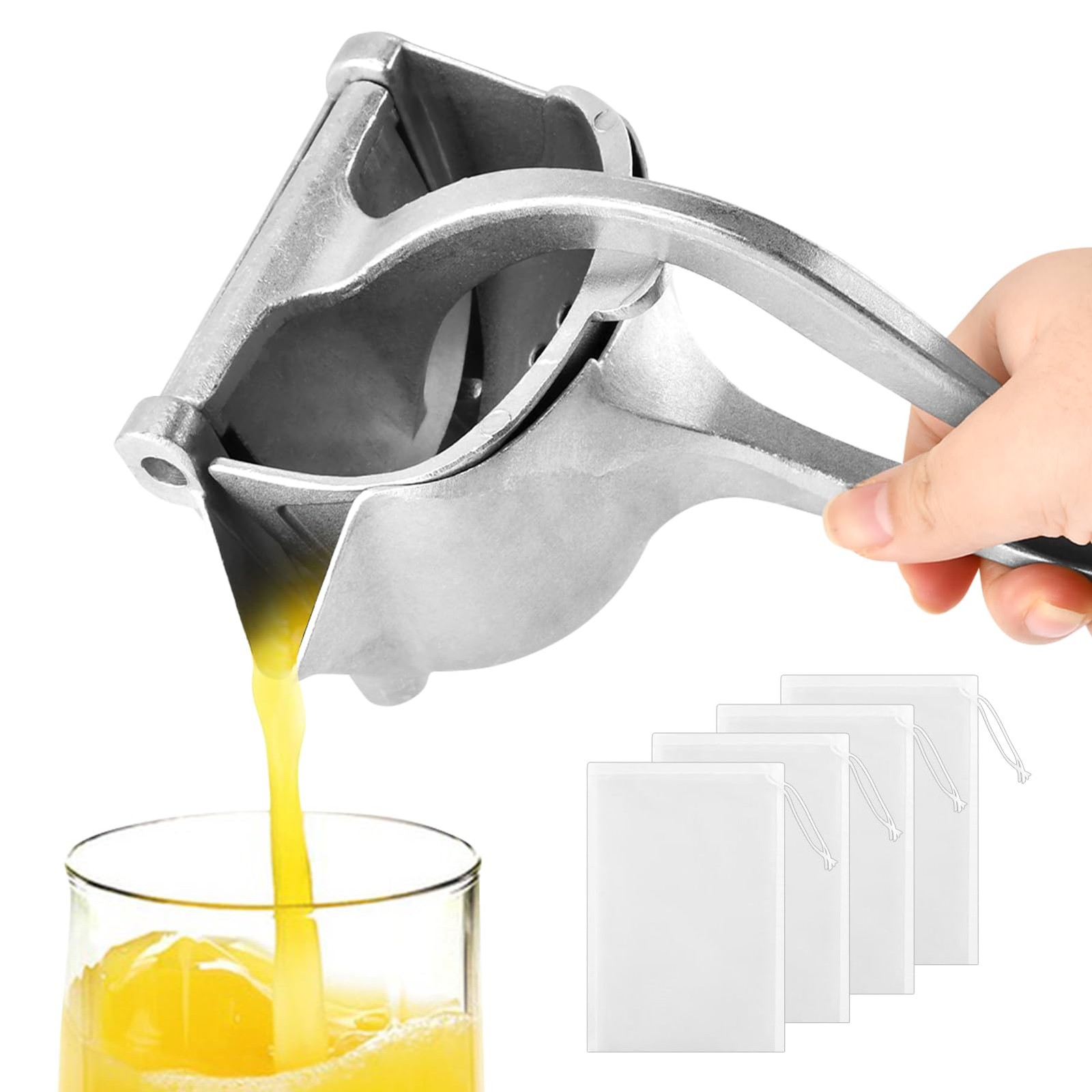 Bar Juicer, Aluminum Alloy Fresh Fruit Juice Extractor,Hand Juicer Squeezer L...