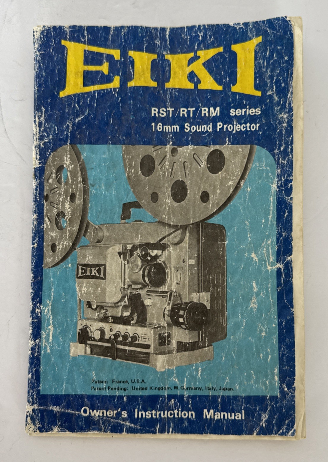 EIKI Model RST RT RM 16mm Sound Film Projector Owners Instruction Manual Vintage