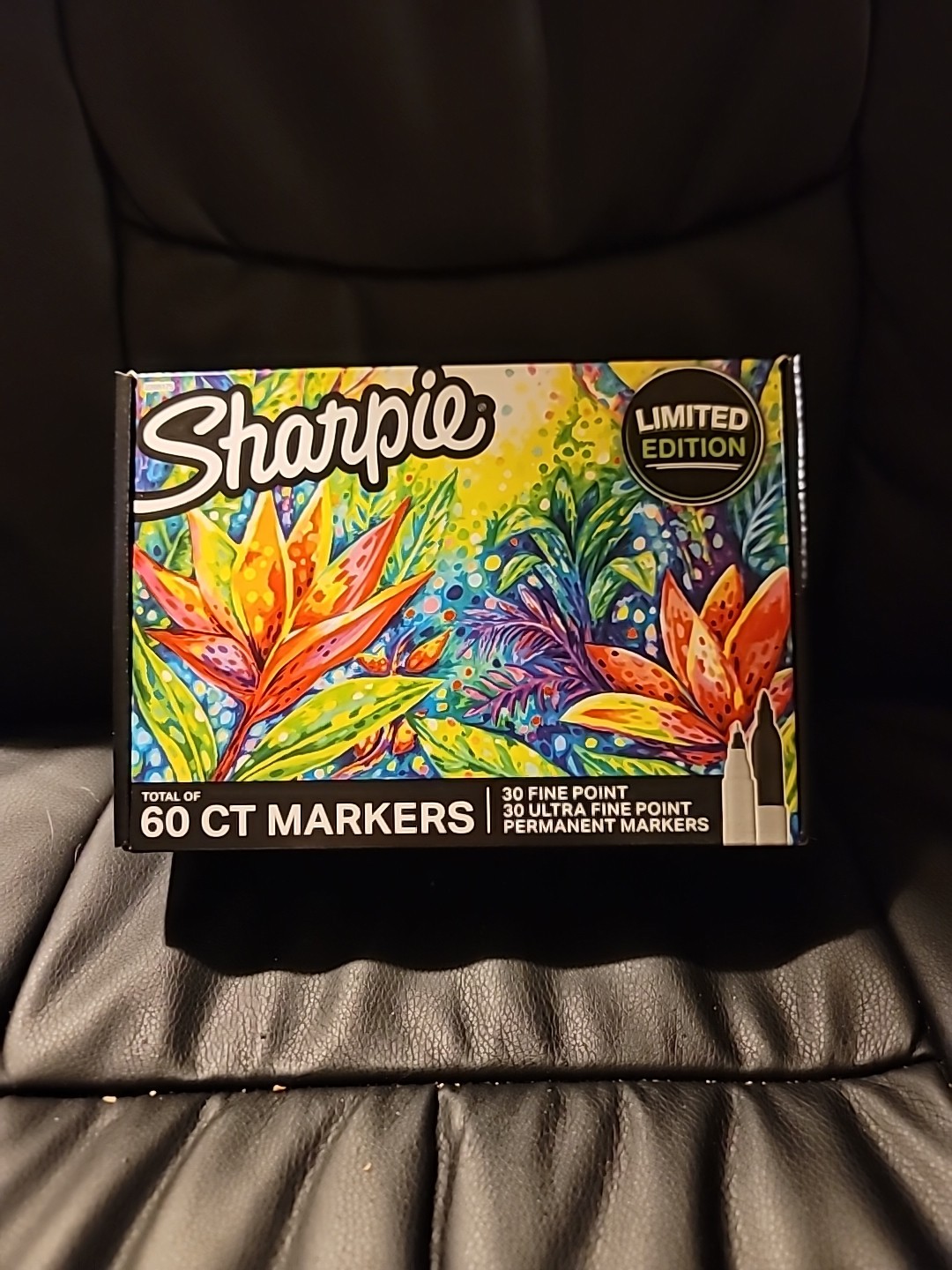 SHARPIE 30 Fine 30 Ultra Fine MARKERS 60 Ct LIMITED EDITION NIB SEALED SHIPSFREE
