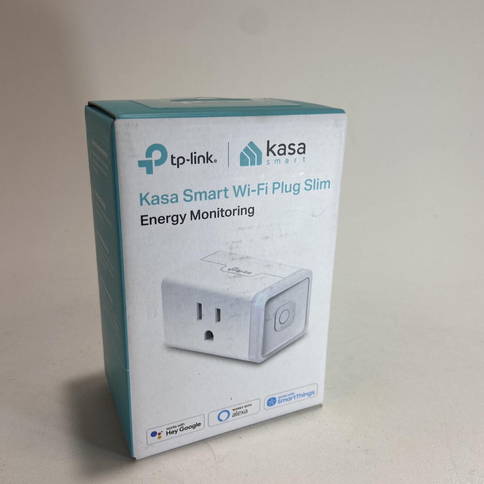 TP-Link Kasa Smart Wi-Fi Plug Slim with Energy Monitoring (KP115) - NEW IN BOX