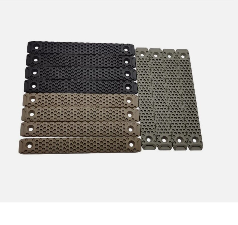 4PC Pack MLOK Rail Hand Protection M-lk Rail Cover Panel for M-lk System 120MM