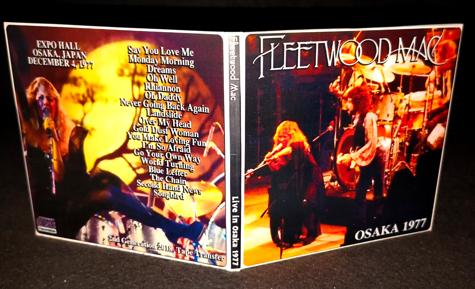 Fleetwood Mac Osaka 1977 Gate Fold 2CD Package NEW