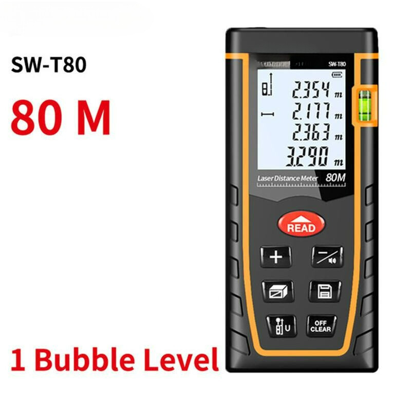 Laser Distance Measuring Instrument Handheld Electronic Ruler High Precision