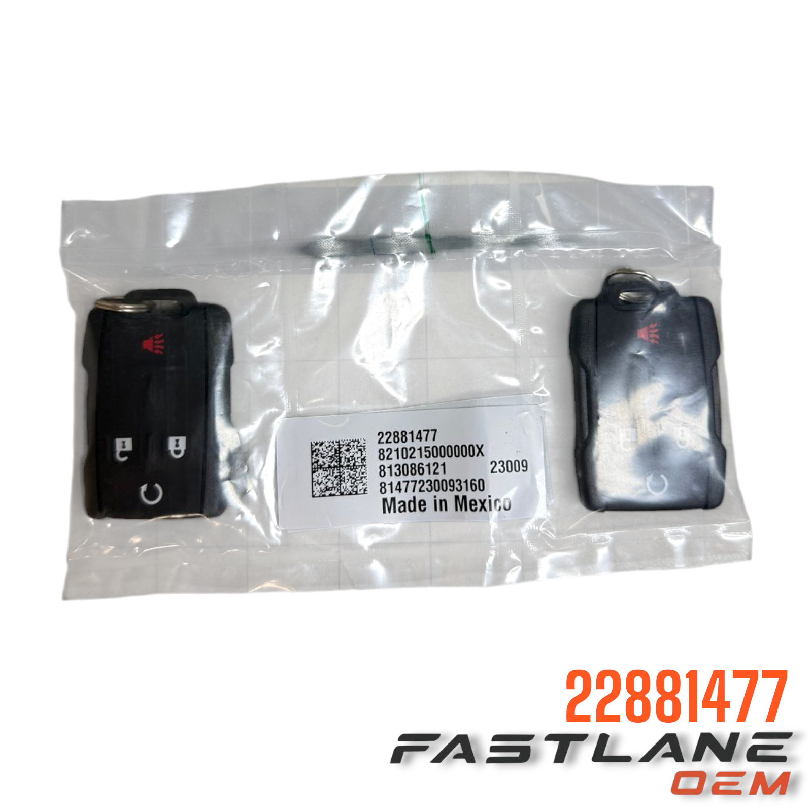 2020-2023 GMC SIERRA 2500/3500 HD KEYLESS ENTRY REMOTE KEY FOB NEW OEM 22881477