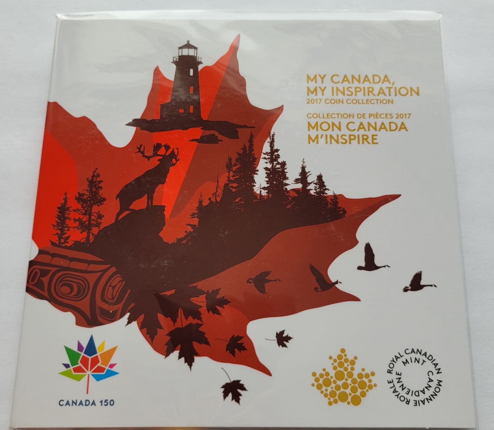 ***  MY  CANADA, MY INSPIRATION  2017  ***  SEALED  COINS  SET  ***
