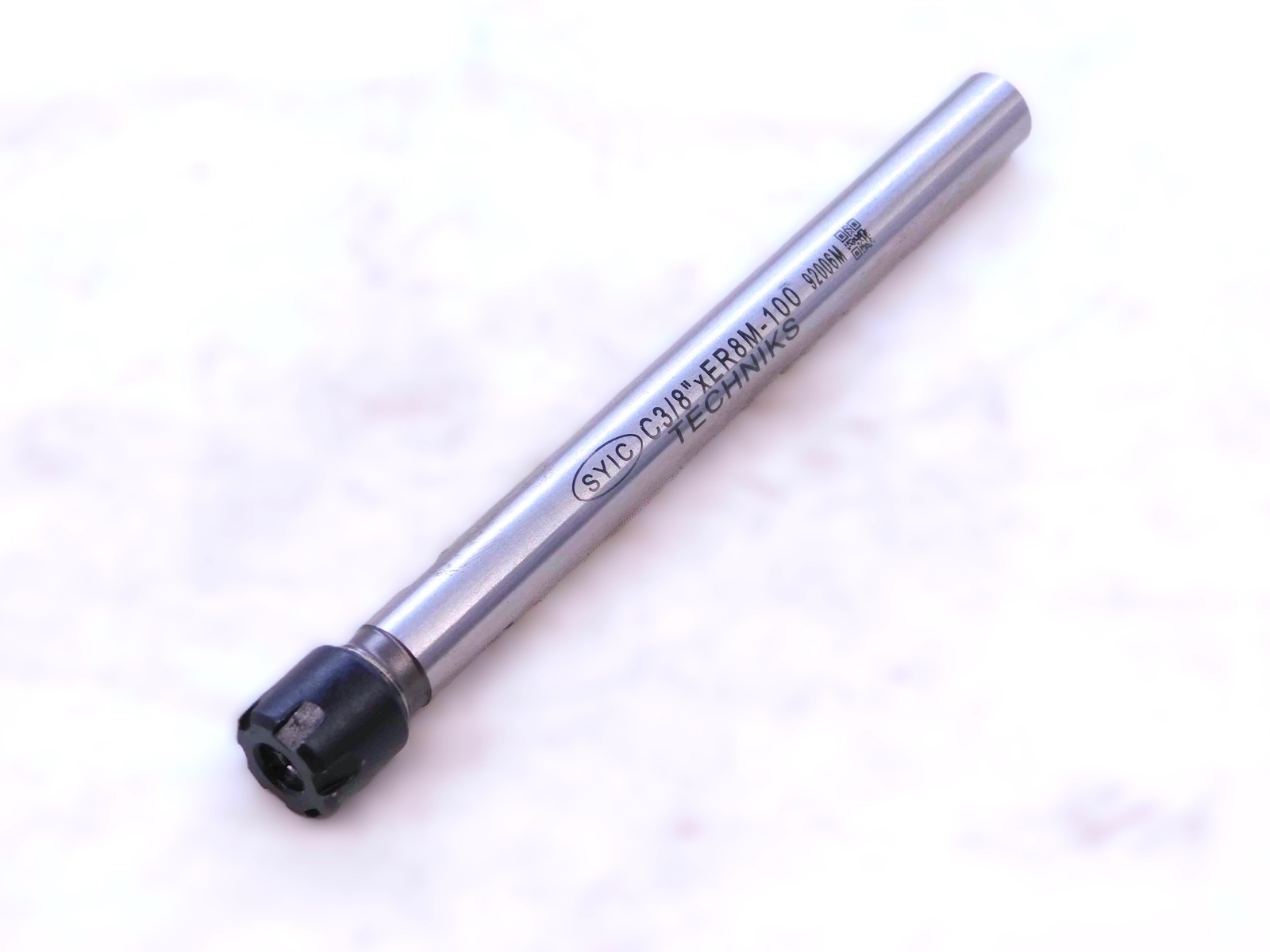TECHNIKS ER8 COLLET CHUCK EXTENSION C3/8"xER8M-100 3/8 SHANK DIA. 4 1/2 OAL ER 8