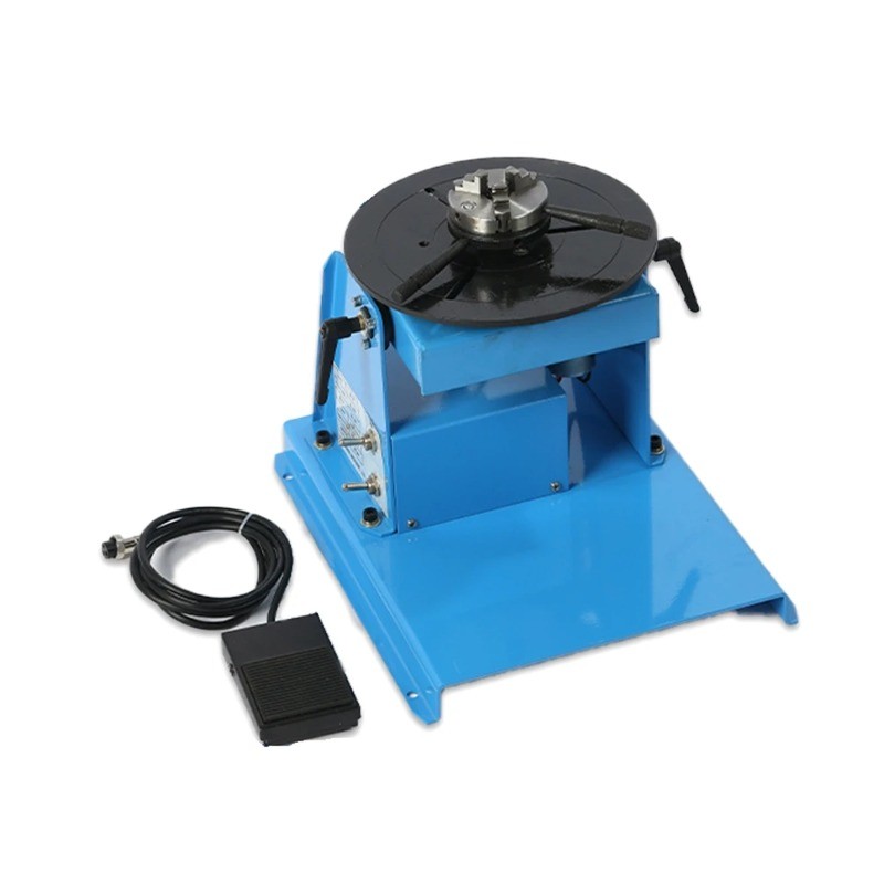 10kg Welding Positioner Compact TIG Welding Automatic Rotating Table 220V