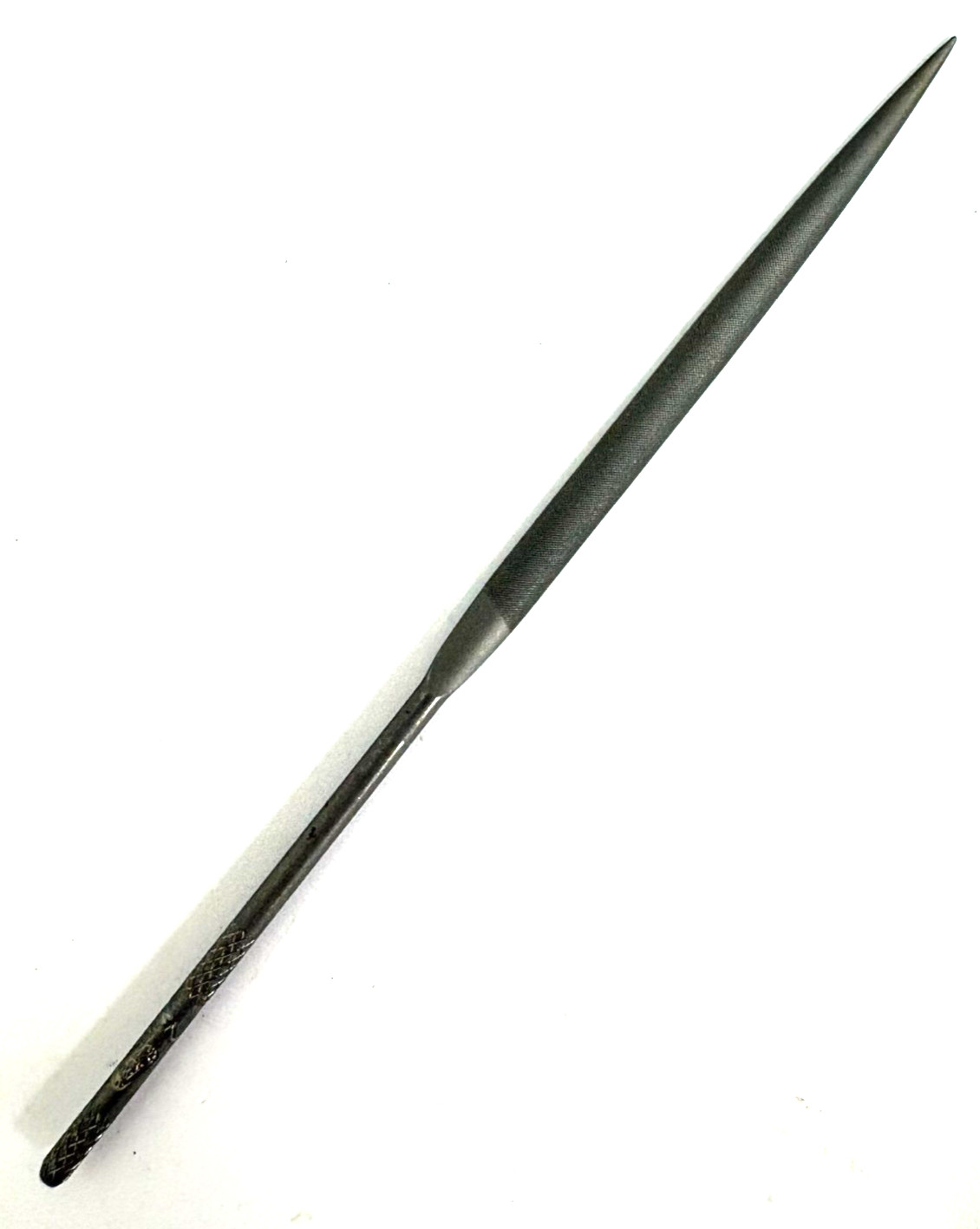 5-1/2" #2 CUT MEDIUM HALF ROUND NEEDLE FILE SWISS PATTERN NICHOLSON 37451