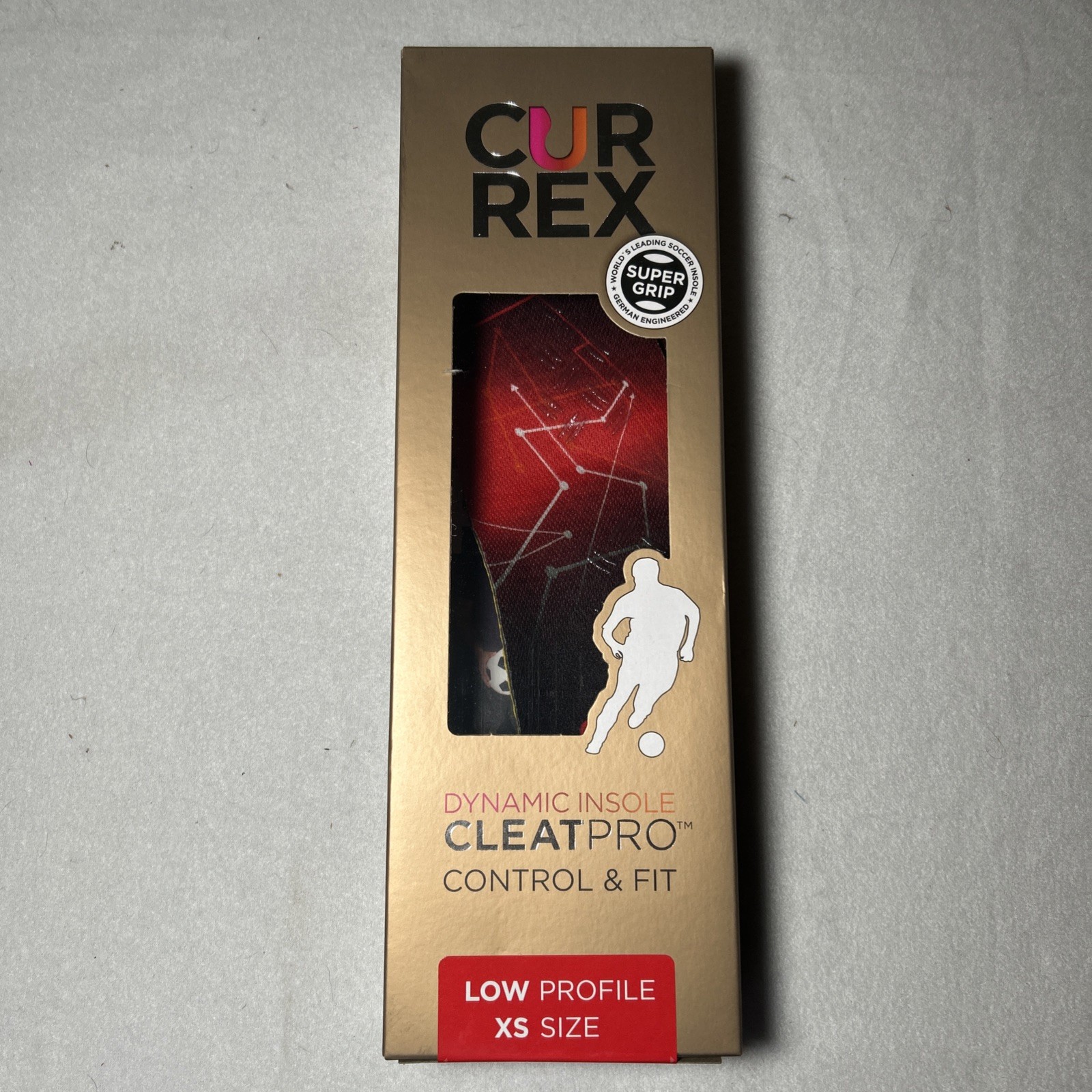 Currex Cleatpro Dynamic Insole -Low Profile - Various Sizes
