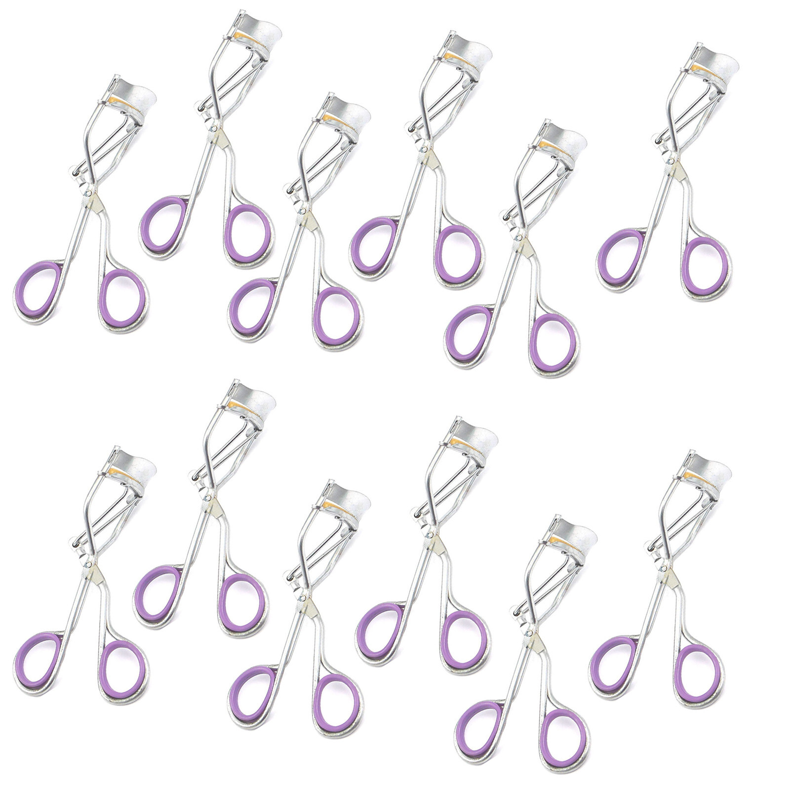 12 New Beauty Salon Eye Lash Curling Eyelash Curler Clip Women's Makeup Tool ODM
