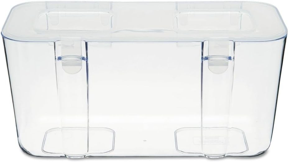 Modern Medium Clear Caddy Organizer - Portable with Water-Resistant Features