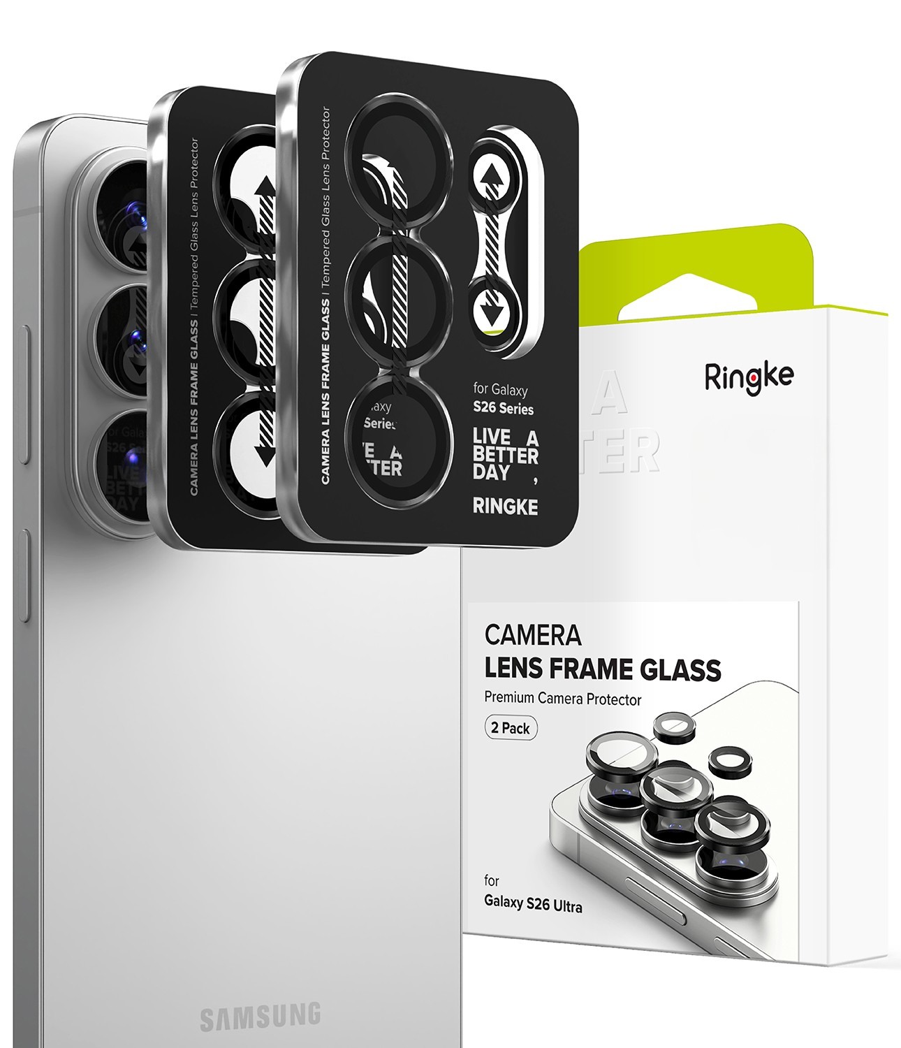 For Samsung Galaxy S26 Ultra/Plus/S26 | Ringke [Camera Lens Frame Protector]