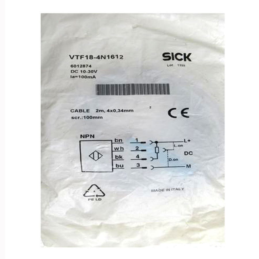 SICK VTF18-4N1612 Proximity Switch, NPN New✦Kd