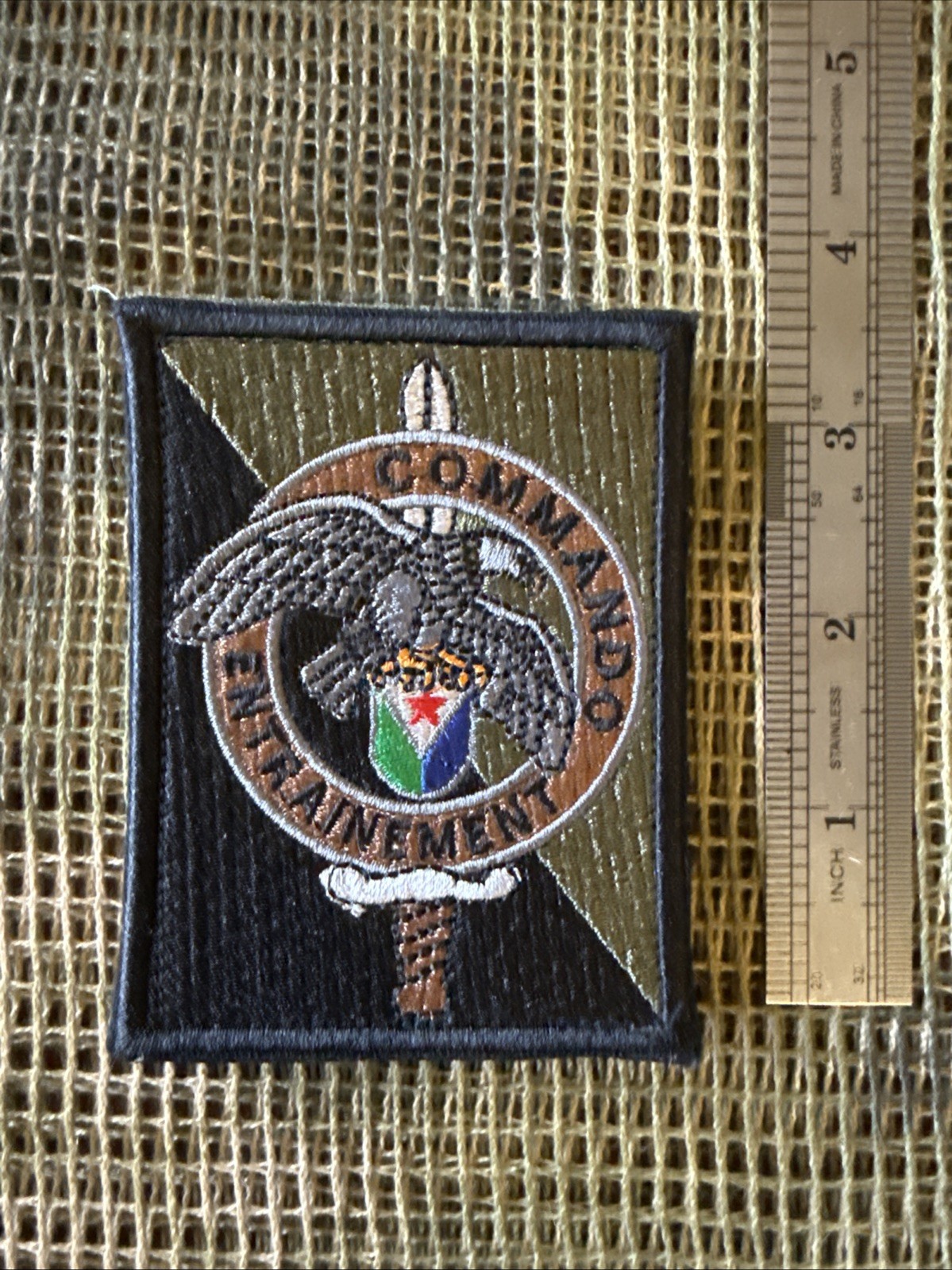 French Foreign Legion COMMANDO Etrainement PATCH Afghanistan War