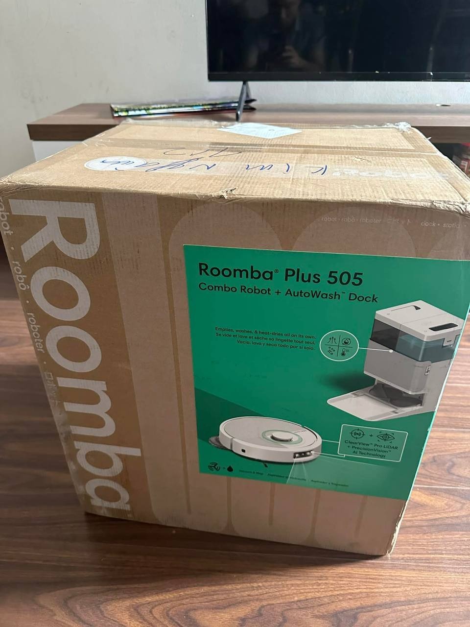 NEW iRobot Roomba Plus 505 Combo Vacuum & Mop w/ AutoWash Dock, 80x Suction!