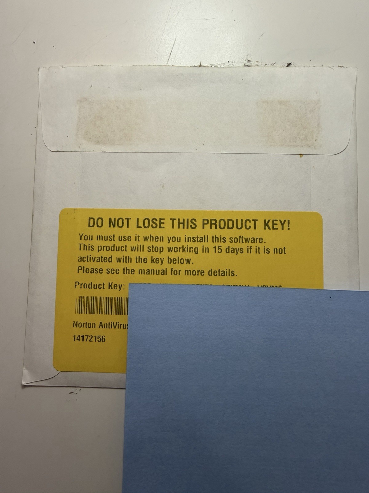 Norton AntiVirus 2009 CD w/ Product Key – Windows XP/Vista