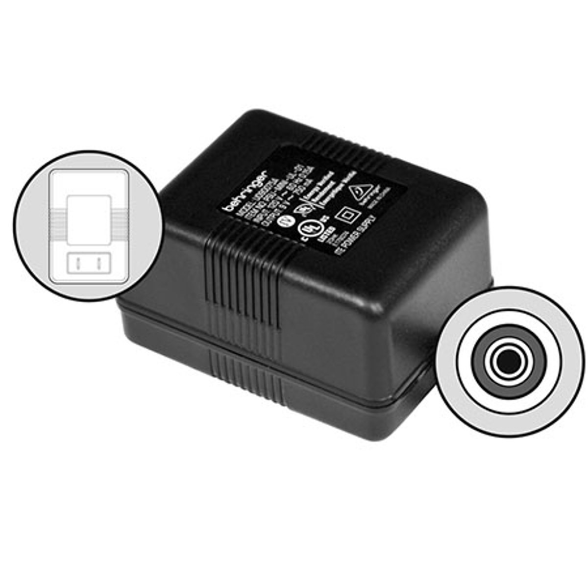 Behringer PSU11-UL 120V UL Replacement Power Supply for NOX101 DJ Mixer