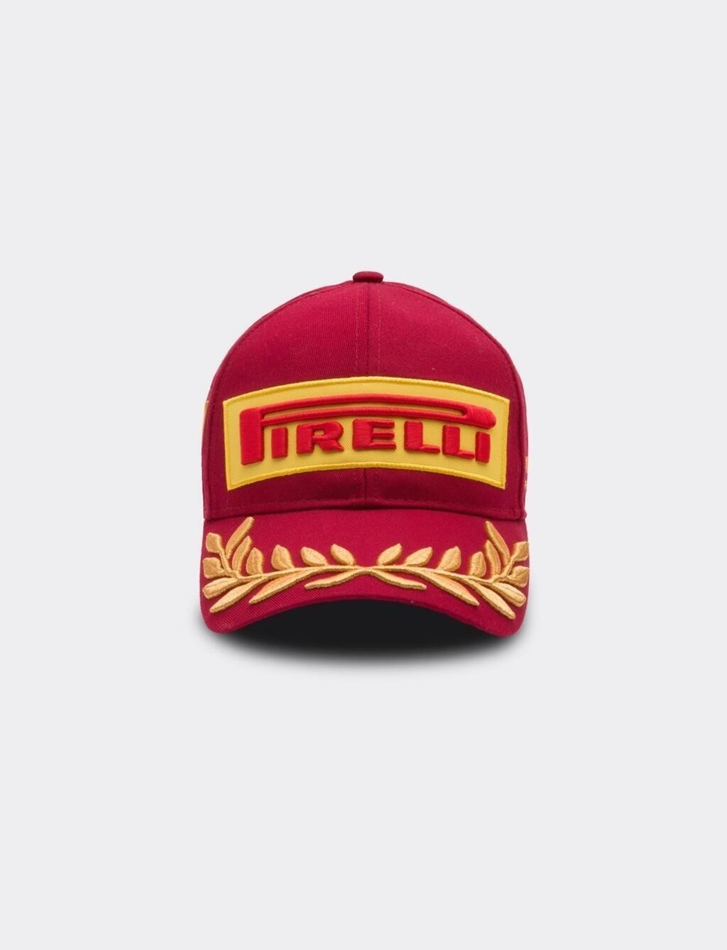 Pirelli F1 Racing Men's Casual Outdoor Sports Baseball Cap Adjustable Red