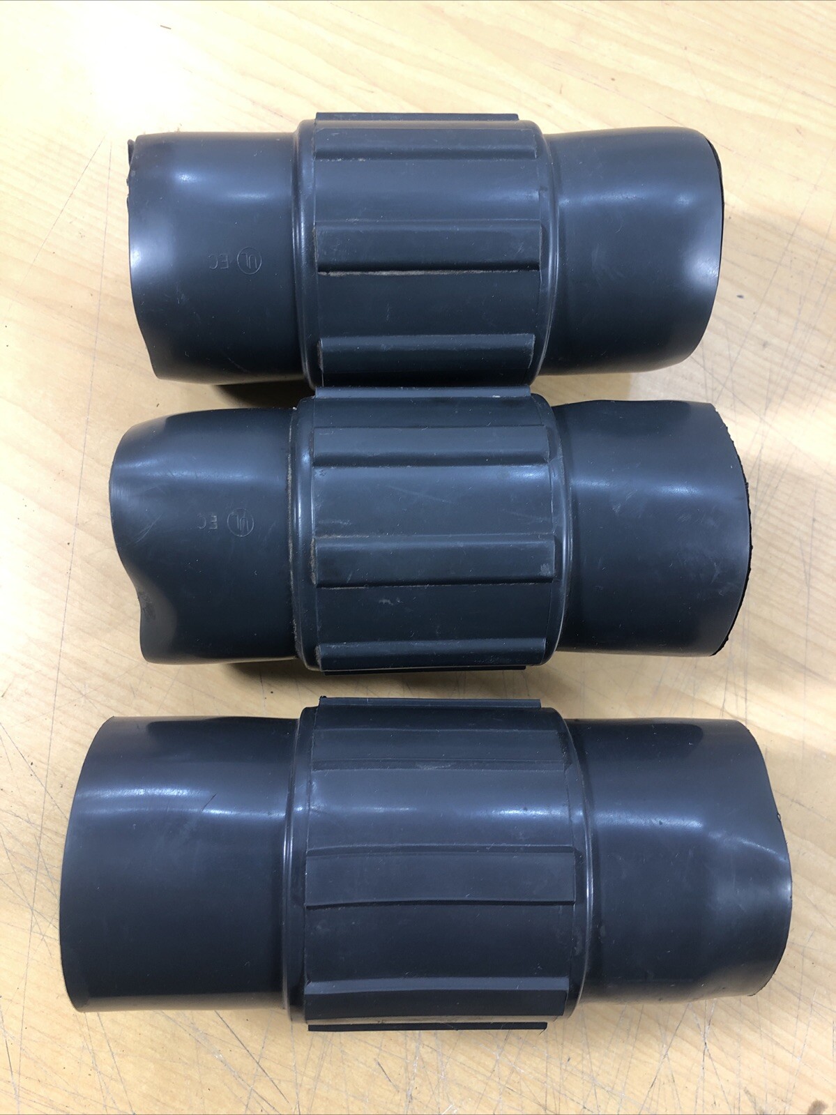 Lot of 3 ROBROY PRCPLG-2 2" Threaded Coupling PVC Coated Conduit Fitting (5702)