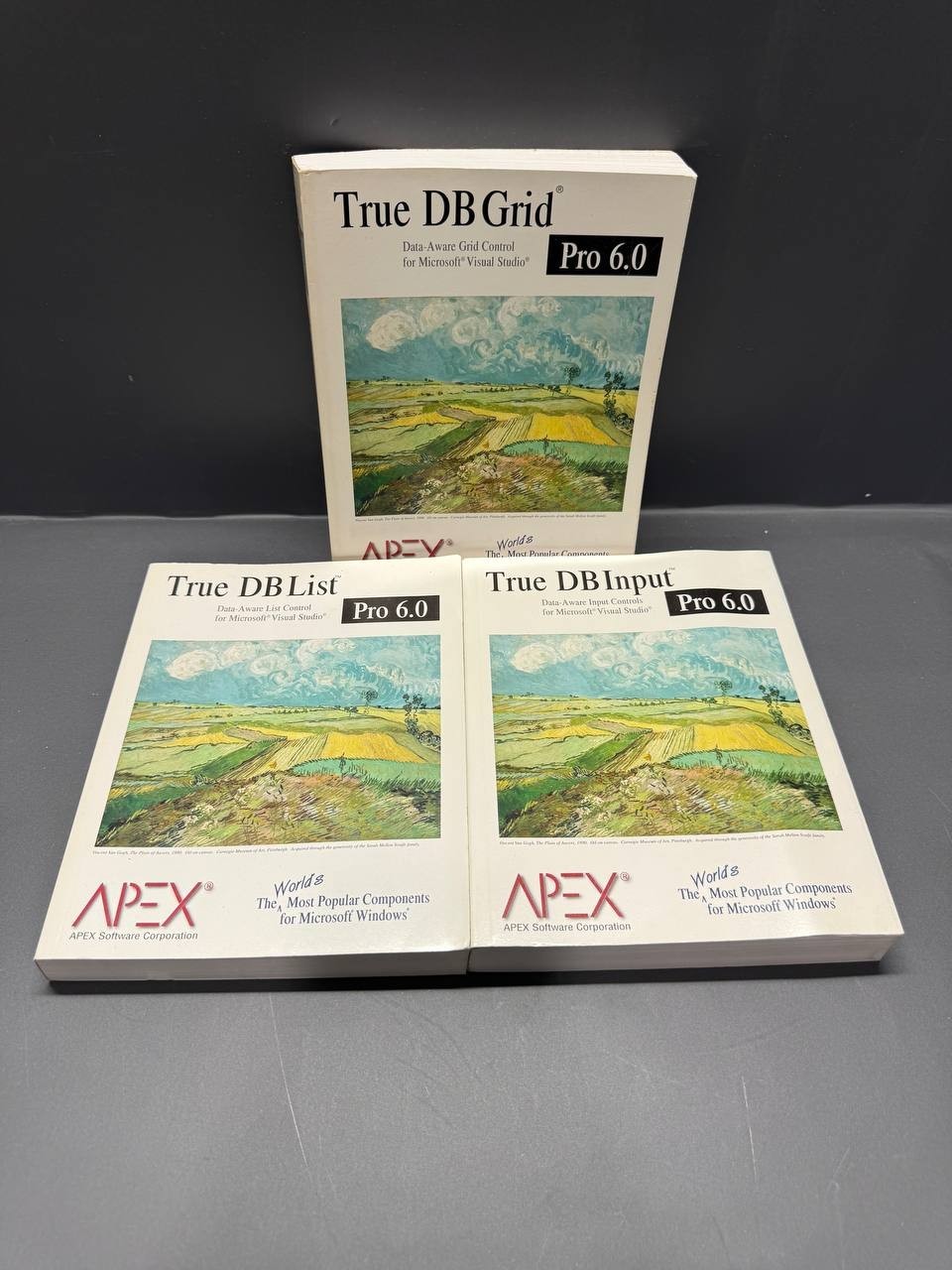 Vintage APEX True DBGrid DBList DBInput Pro 6.0 Manuals VB6 ActiveX Lot