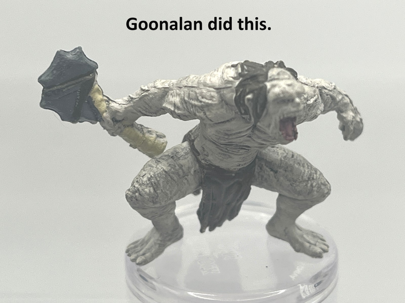 D&D Pathfinder Mini Monster Manual 1 02 Grimlock