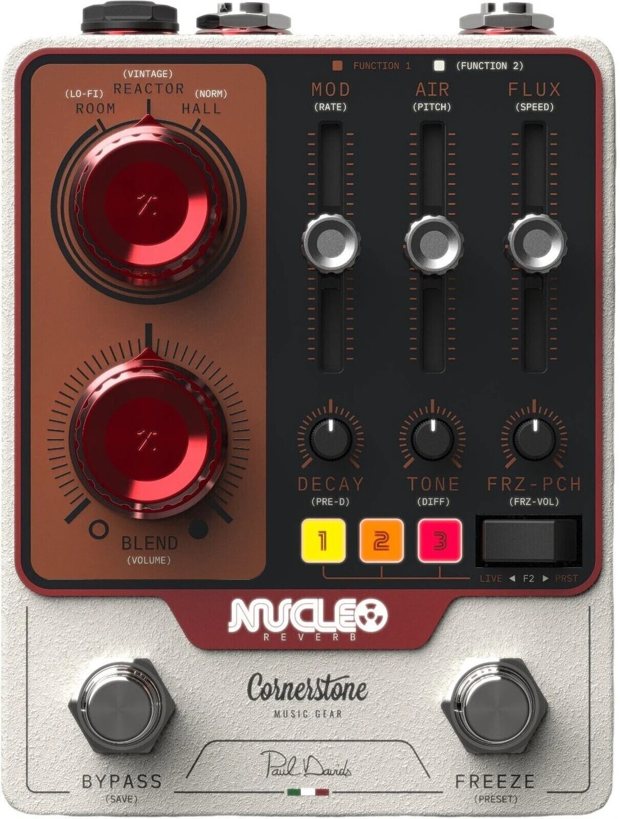 Cornerstone Nucleo Reverb Effects Pedal