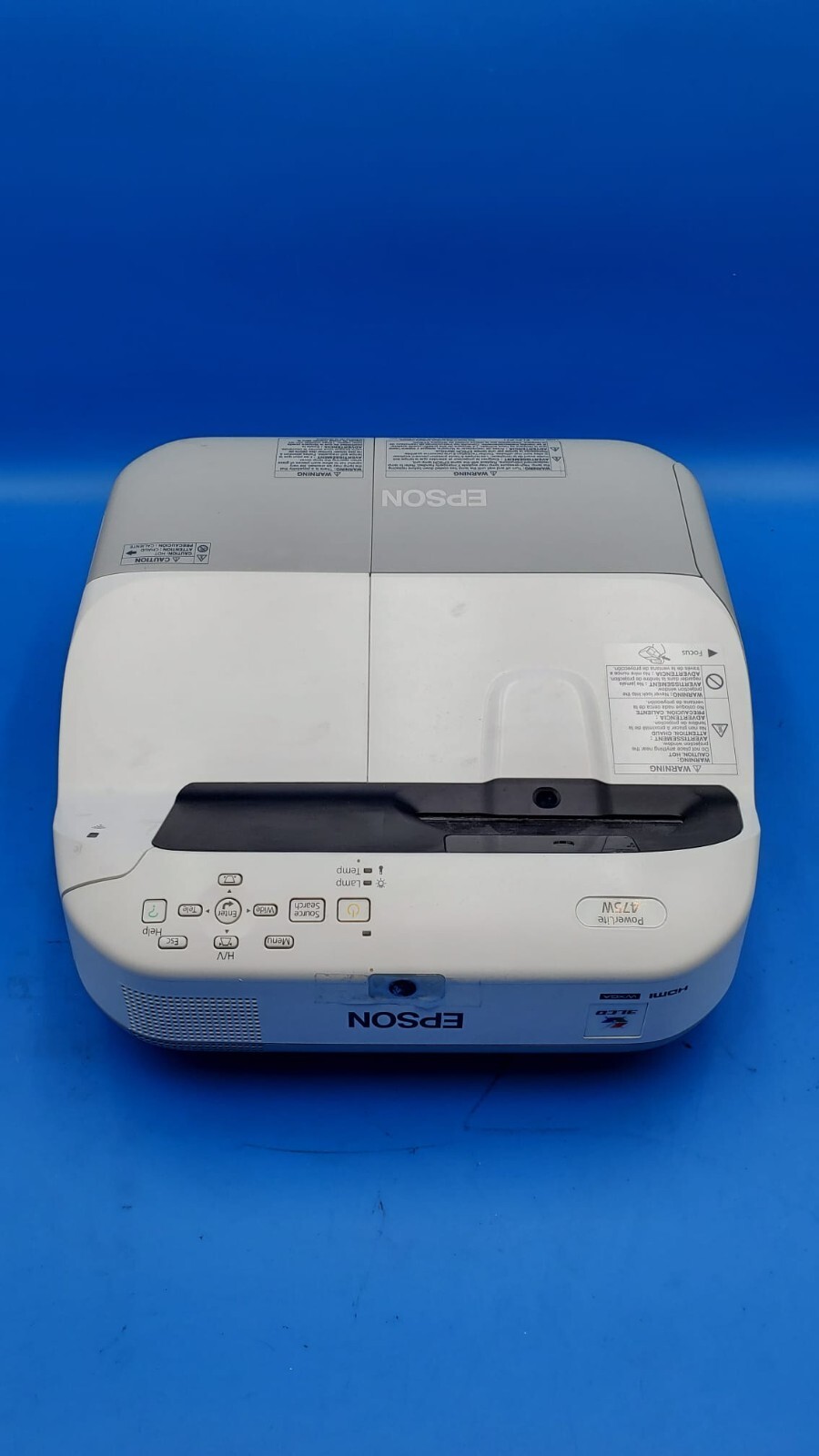 Epson LCD PowerLite 475W Ultra Projector H455A