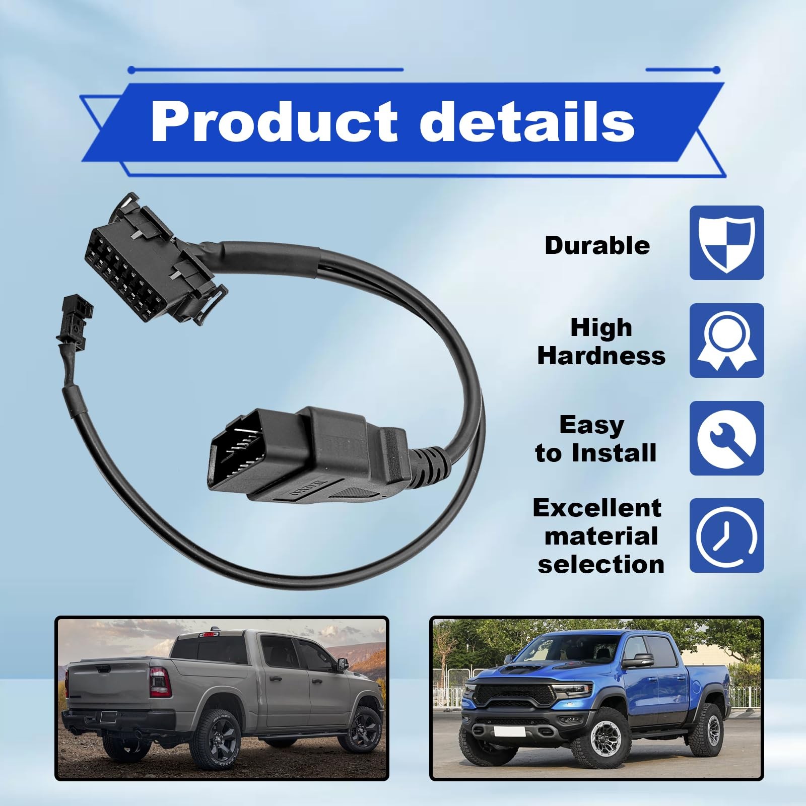 Pleoos OBD2 Security Gateway Bypass Cable, Compatible with 2018-2020 Dodge...