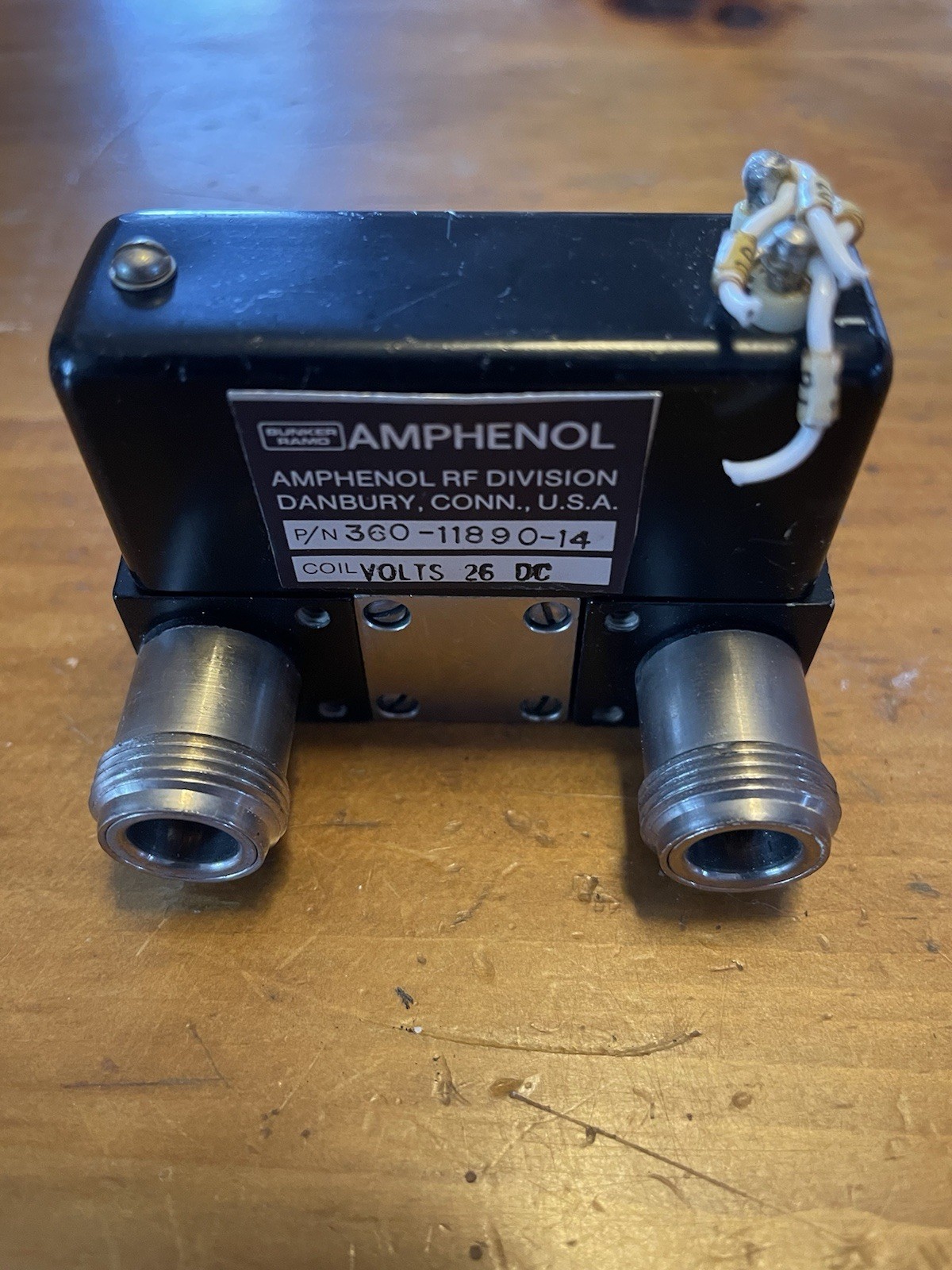 Amphenol 360-11890-14 Switch 26 DC Volts