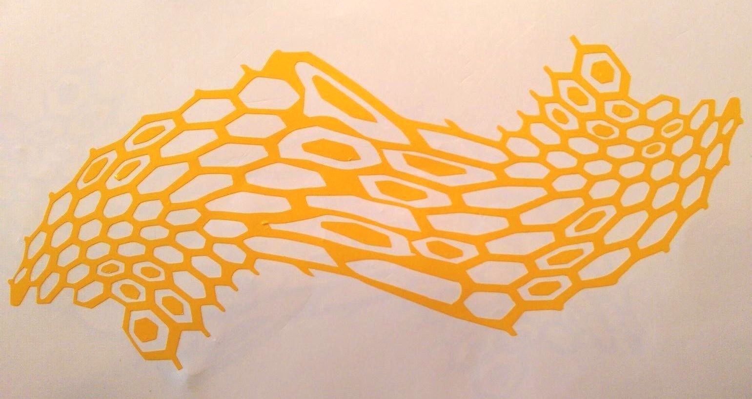VINYL HIGH BAKE HEAT GUN STENCIL - SPIRALS  -For Cerakote, Spray-w/ instructions