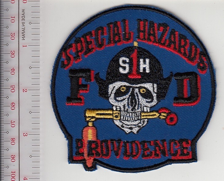 Providence City Fire Department Special Hazards SH 1  Unit Rhode Island NO TARIF
