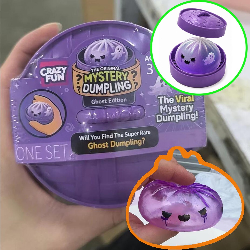 Mystery Dumpling Ghost Edition Squishy Bun Mystery US