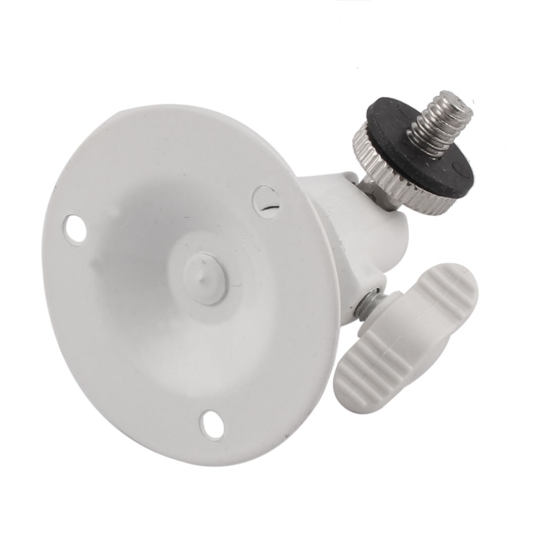 Wall Ceiling Metal CCTV Camera Cam Mount Stand Holder Bracket White