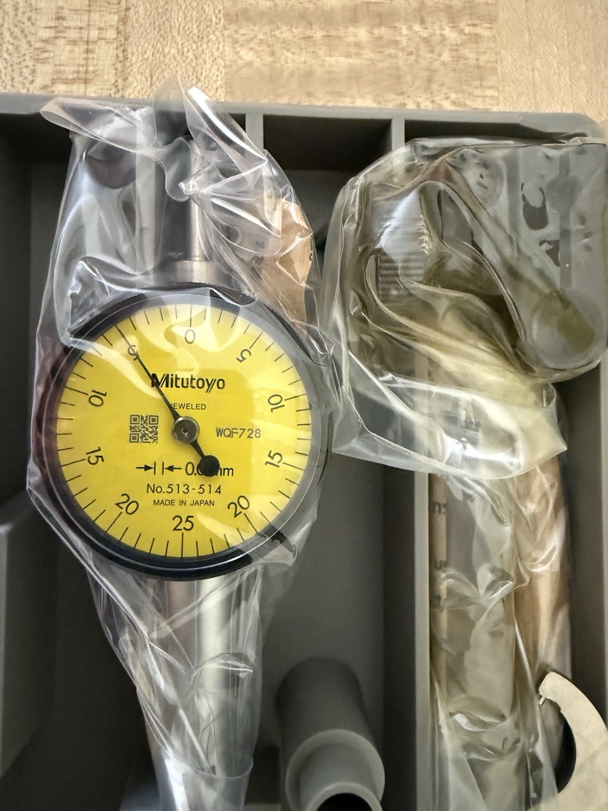 Mitutoyo Dial Indicator Set Dial Indicator Type MPN 513-514T