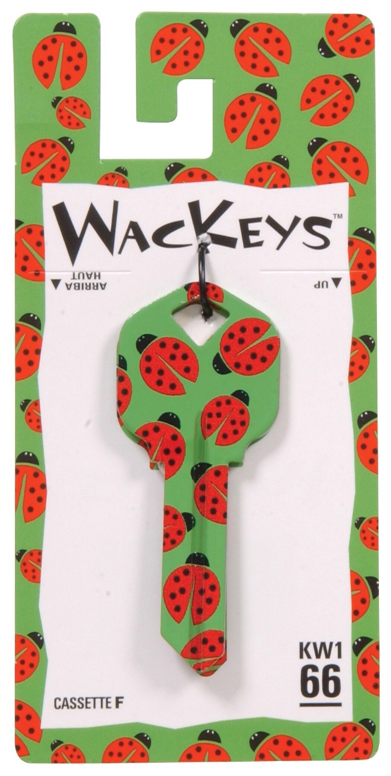 WacKeys Ladybugs Key Blank Keys Kwikset 66/97 KW1/KW10/KW11 - House Office Key