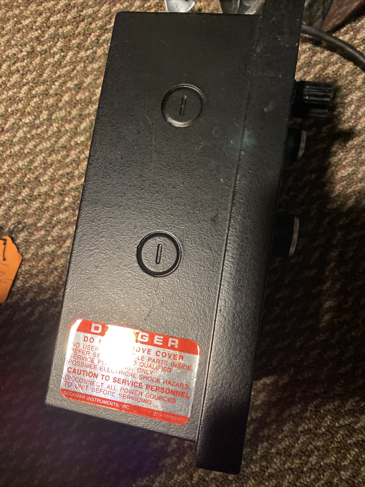 Beckman Solu-Bridge SD-B15 Conductivity Controller Science Electronics Box