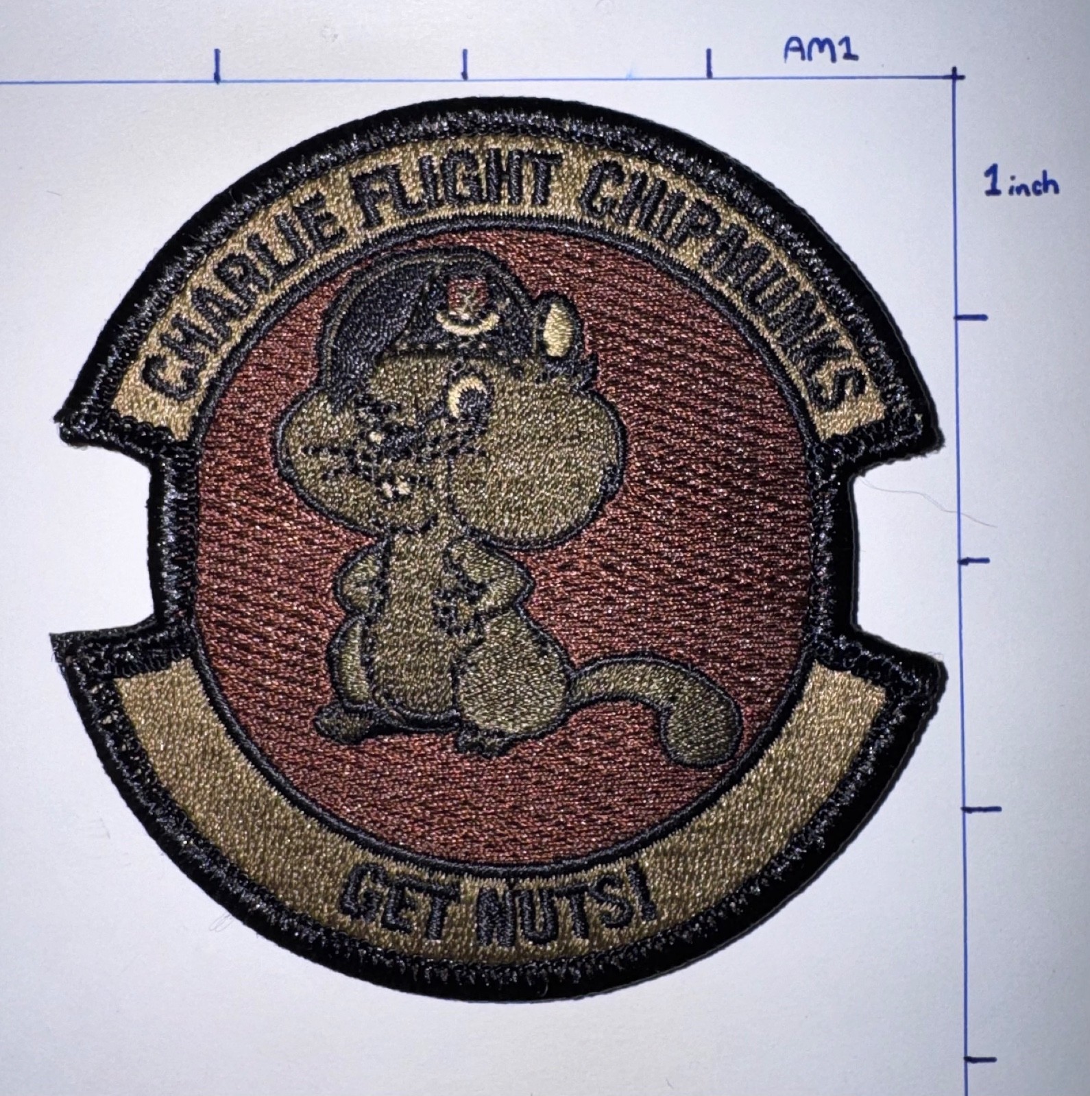 USAF 88th Security Forces Squadron - Charlie Flight Patch