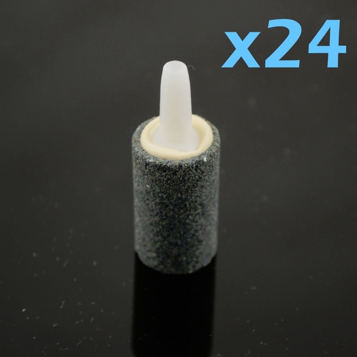 24 pcs Air Stone 1" Aquarium Fish Tank Aerator Diffuser Pump Hydroponics