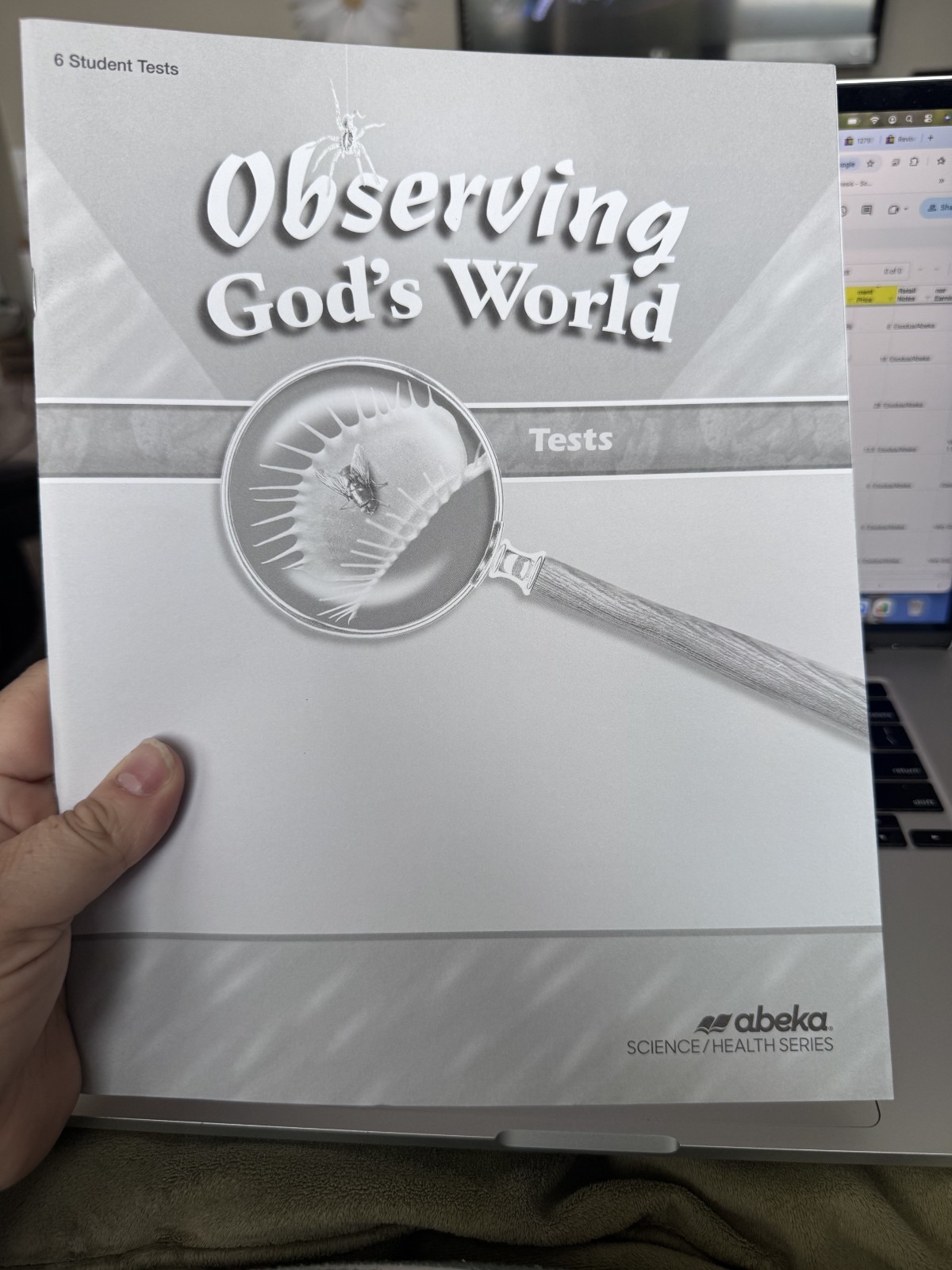 Abeka Observing God’s World Test Book 4th Edition