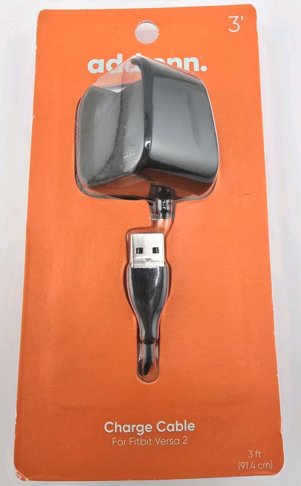 Add Onn. Charging Cable for Fitbit Versa 2 NEW 3ft