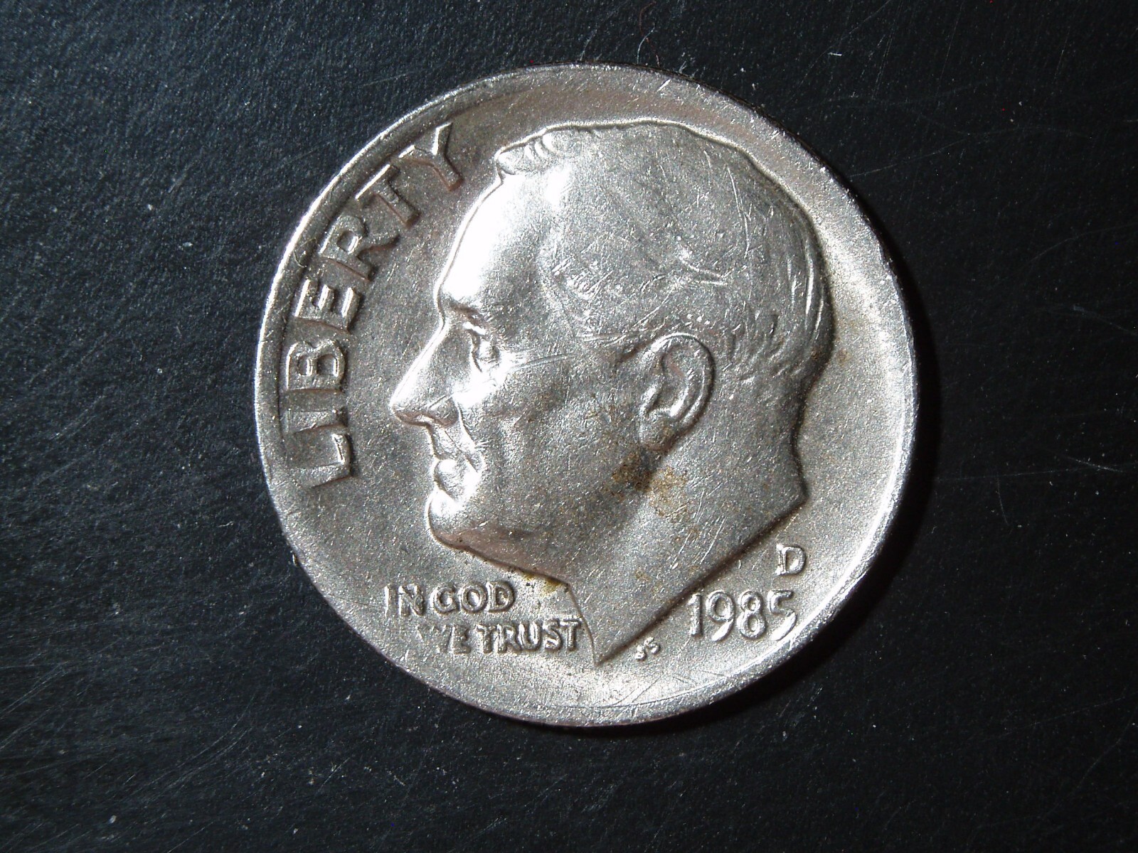 1985-D ROOSEVELT DIME #1