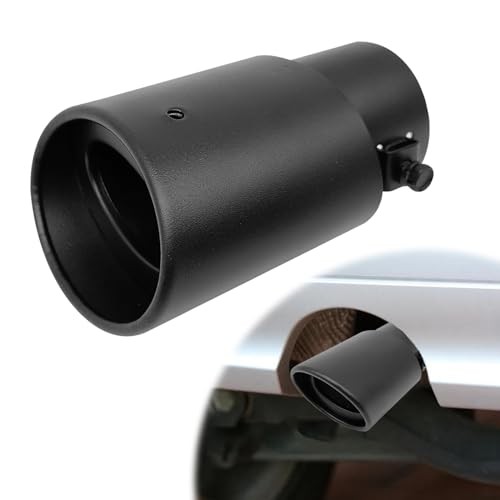 Universa Stainless Steel Car Exhaust Tip, 1.5" - 2.25" Inlet Exhaust Tips,