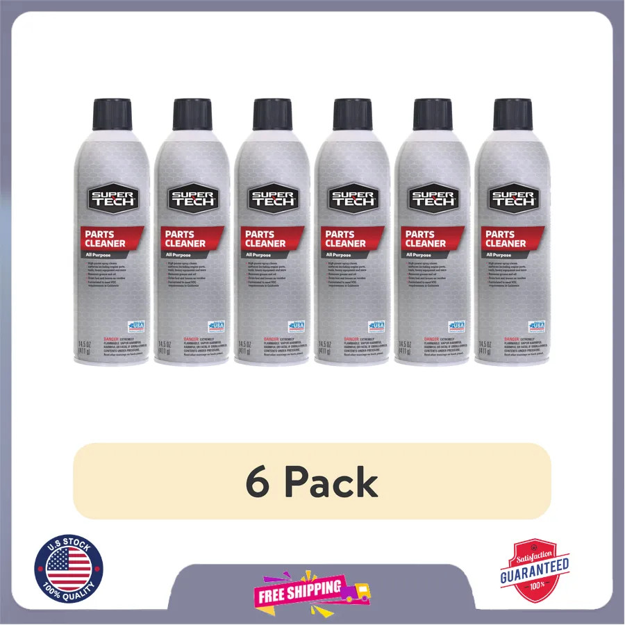 Super Tech All Purpose Parts Cleaner 14.5 oz 6 Pack