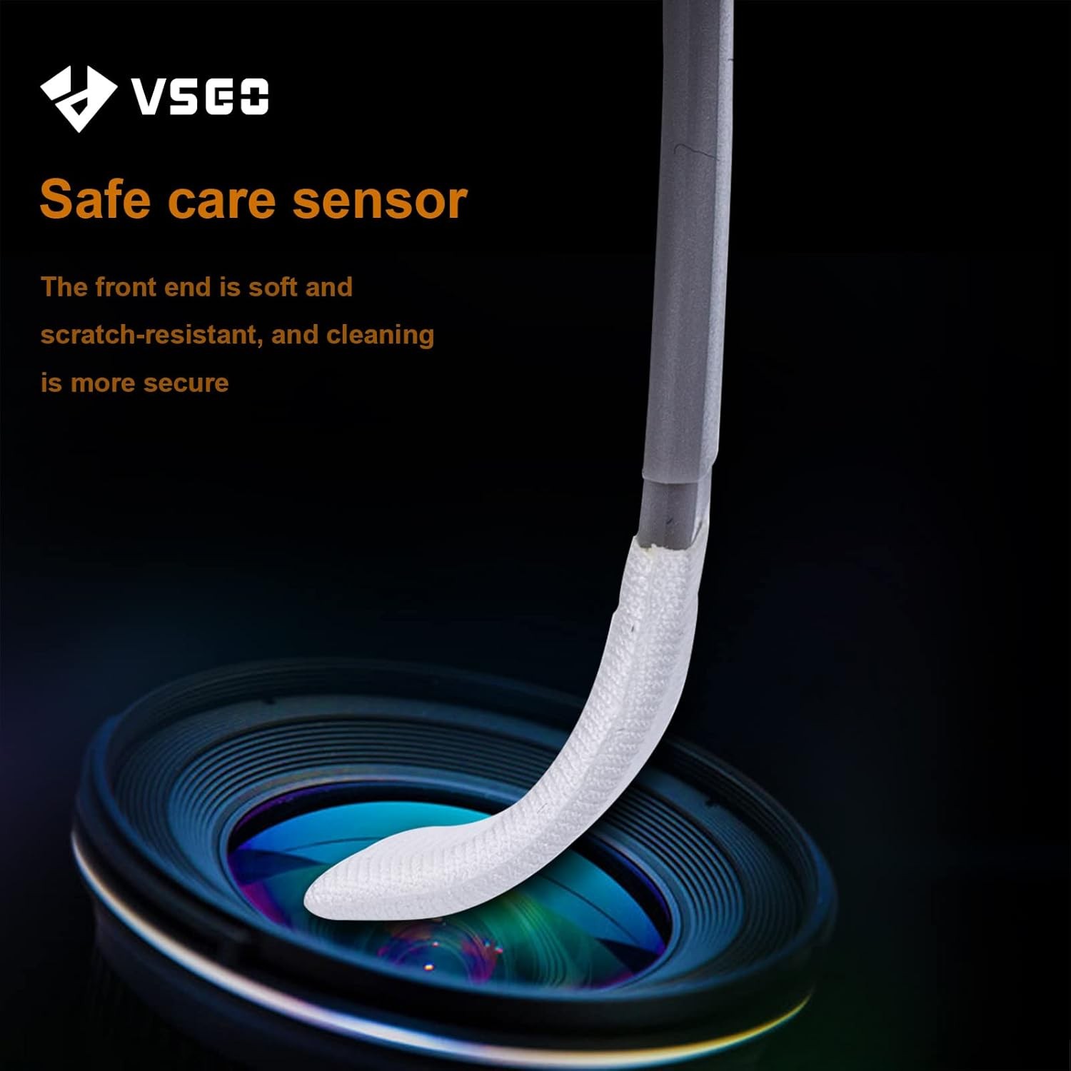 VSGO VS-S03E Full Frame Sensor Cleaning Kit, 12pcs Swabs & 10ml...