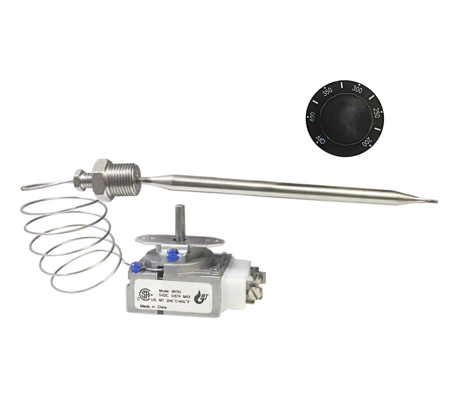 RX-2-24 Thermostat for Deep Fryer, 3/8" Mpt Stuff Box,RX-10-24,RX-2-30