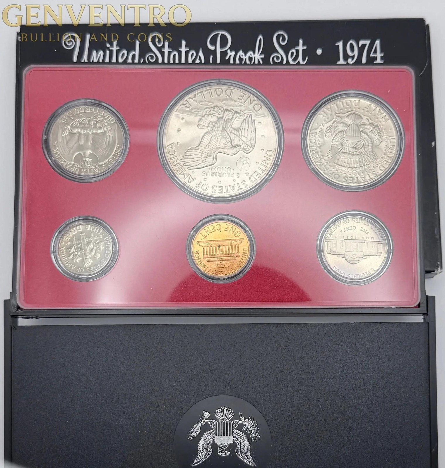 1974 US Mint Proof Set - BU Coins with Original Mint Packaging #666