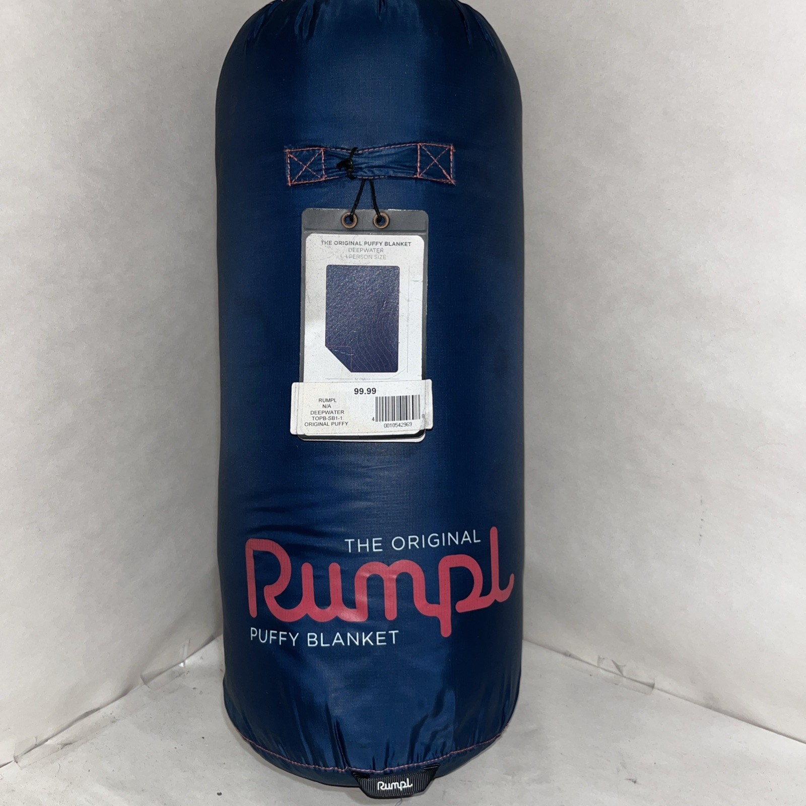 Rumpl Original Puffy Blanket Deep Water With Defects