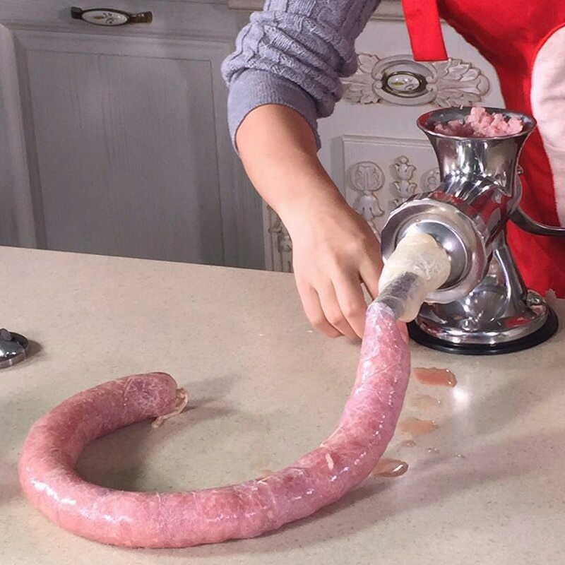 Envasado para Hacer Salchichas maquina hot dog 14m x 36mm Herramienta Practica